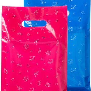 50 count Red Blue Fourth of July Treat Gift Goodie Bags Swag NEW